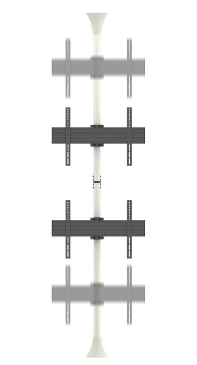 Produktbild Multibrackets Boden-Deckenhalter 2x, 40"-65", VESA 100x100