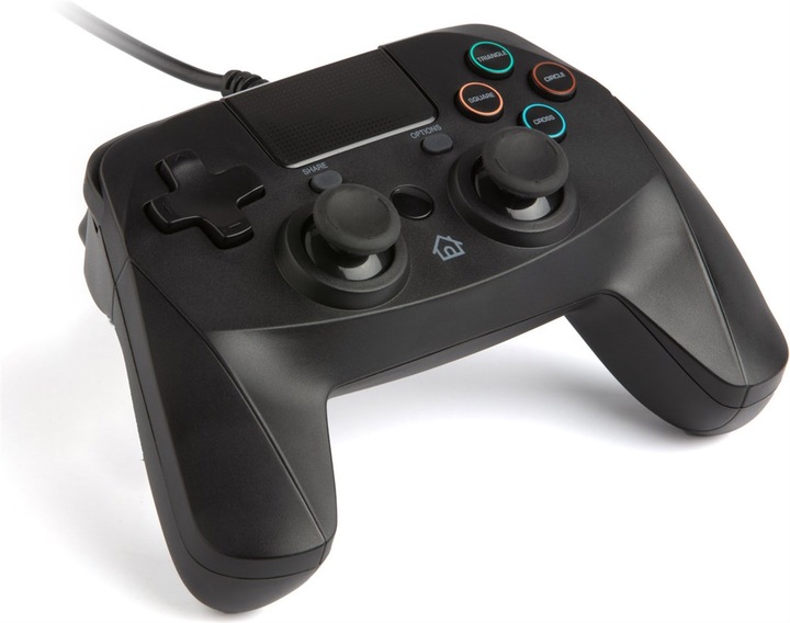 Actual product image Snakebyte Pad 4 S wired PS3/PS4 controller 3m - black (PS3, PS4)