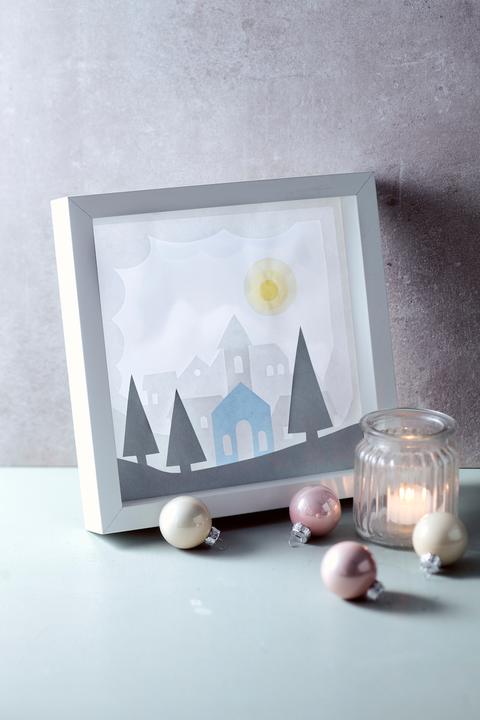 Image du produit Winterliche Deko aus Transparentpapier