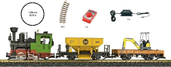 Produktbild LGB 70403 G Dampflok-Startset (Spur G)