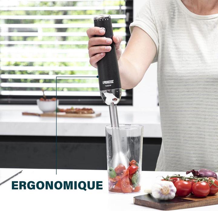 Productafbeelding Princess 221229 Staafmixer - Staafmixer - Extra krachtig - 1200 Watt - Variabele snelheid