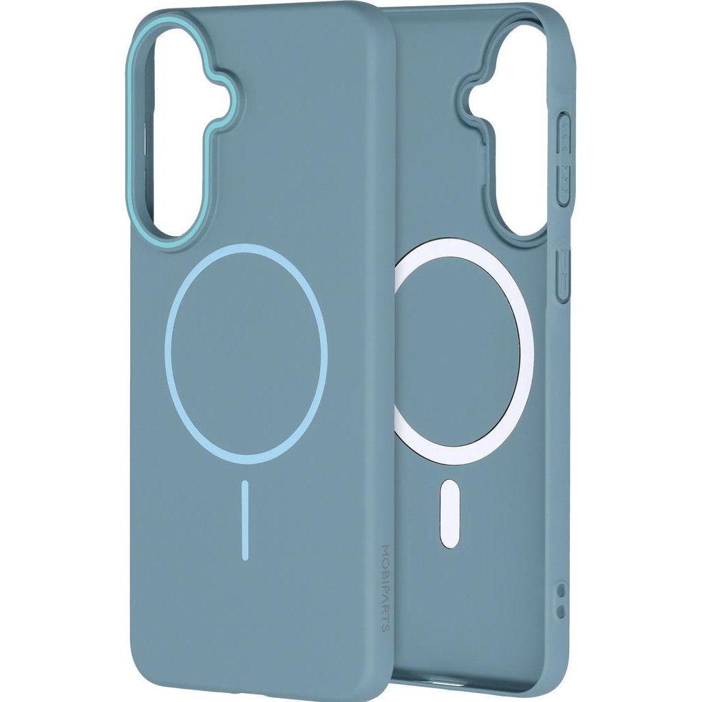 Mobiparts Slim Line Case Samsung Galaxy A57 (MagSafe Compatible) Sage Green (Samsung Galaxy R), Cover smartphone, Verde