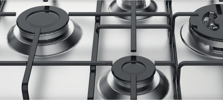 Immagine prodotto Hotpoint PCN 642 T/IX/HAR piano cottura Acciaio inossidabile Da incasso 60 cm Gas 4 Fornello(i)