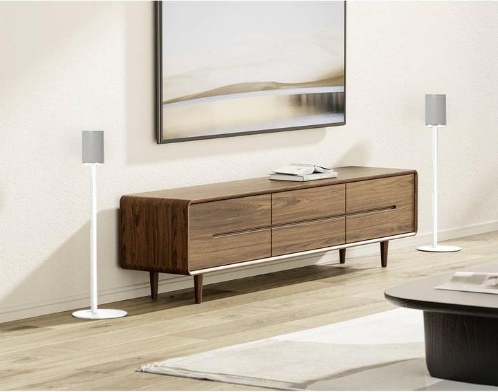 Image du produit myWall charge : 3 kg, hauteur : 715 mm, contenu : 2 pièces, blanc (1 paire, Support, Non mobile)