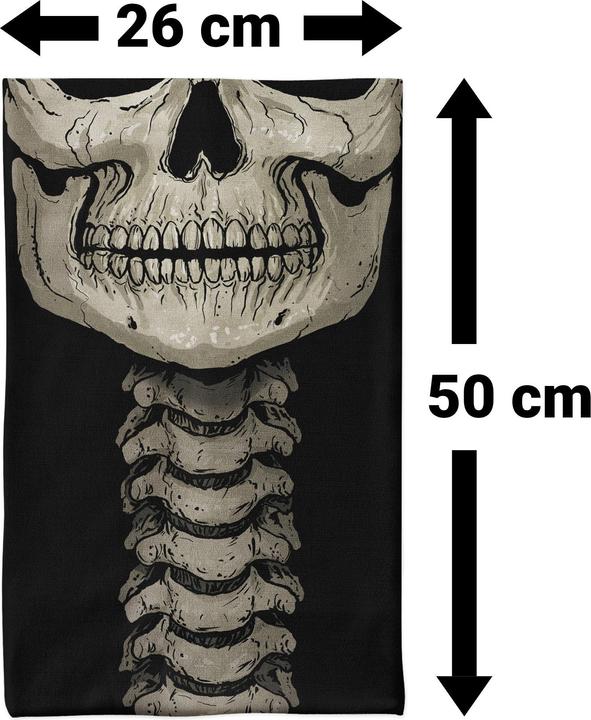 Produktbild Maskworld Schlauchschal Skelett
