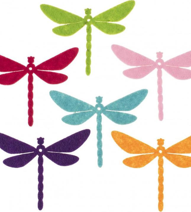 Actual product image Glorex Felt dragonflies