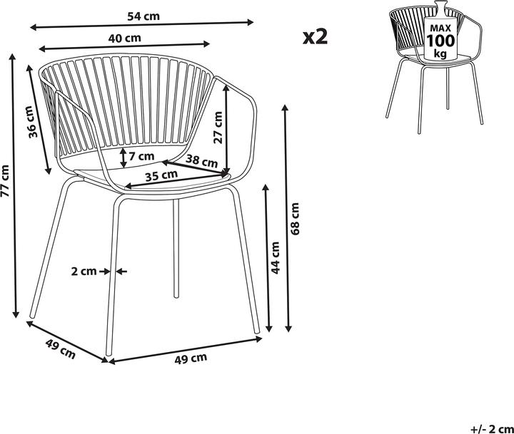 Image du produit Beliani Rigby