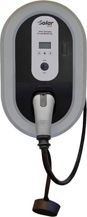 Actual product image Ratio Electric Solar Box 32A 3 fase met 5 meter vaste laadkabel type 2 (Type 2, 22 kW, 32 A)