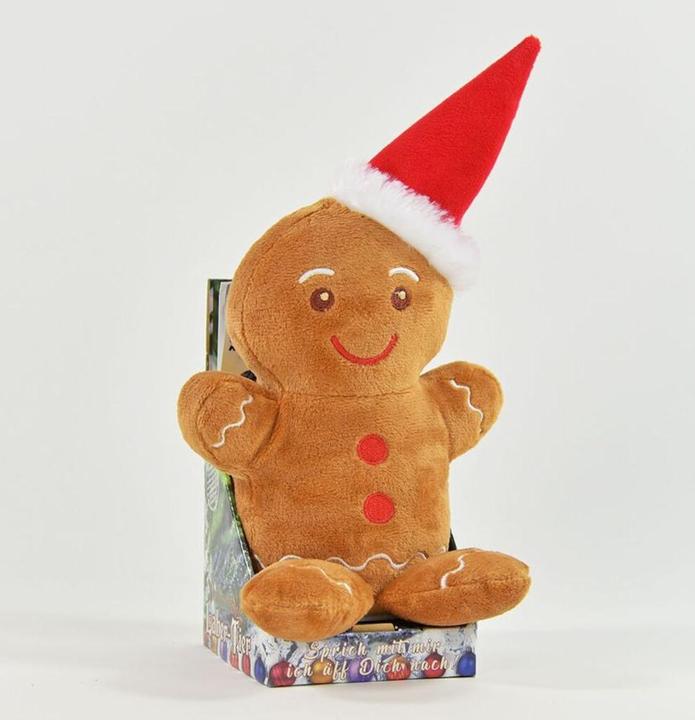 Produktbild Kögler Laber-Lebkuchenmann "Ginny", inkl Batterien, 17x (17.50 cm)