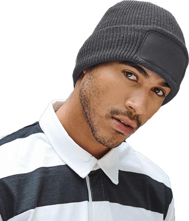 Actual product image Beechfield Adult Thinsulate Printers Beanie (One size)
