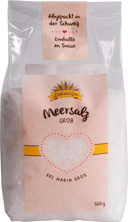 Produktbild Leib und Gut Meersalz (500 g)