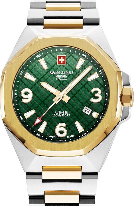 Actual product image Swiss Alpine Military 7005.1144 Avenger Men's Watch 42mm 10ATM (Swiss made, 42 mm)