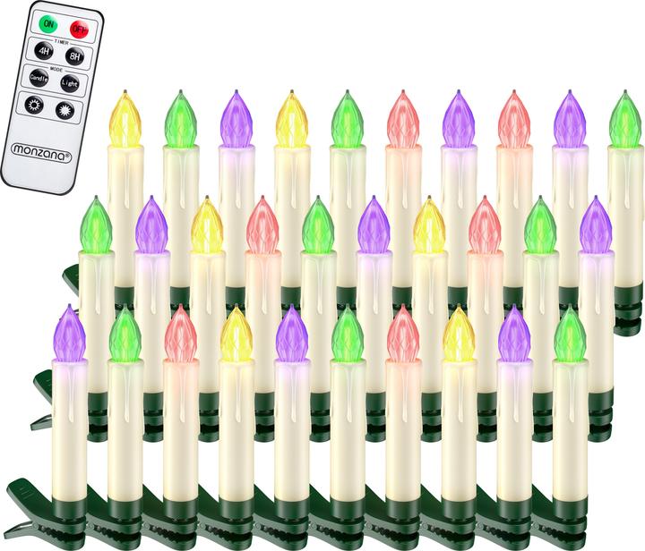 Actual product image Monzana Christmas tree candles (30 x)