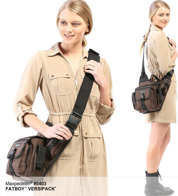 Actual product image Maxpedition FatBoy Versipack shoulder bag