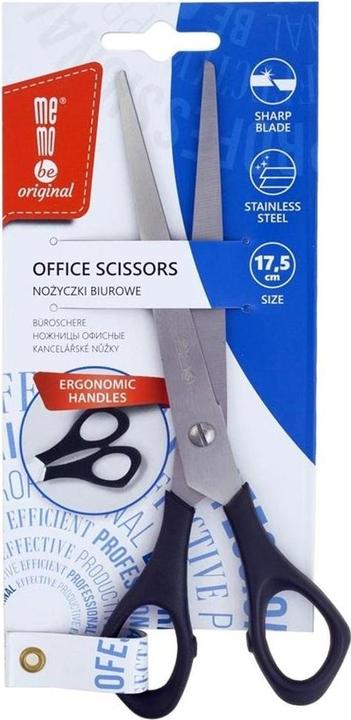 Image du produit Profice Büroschere 17,5 cm schwarz MemoBe (17.50 cm)