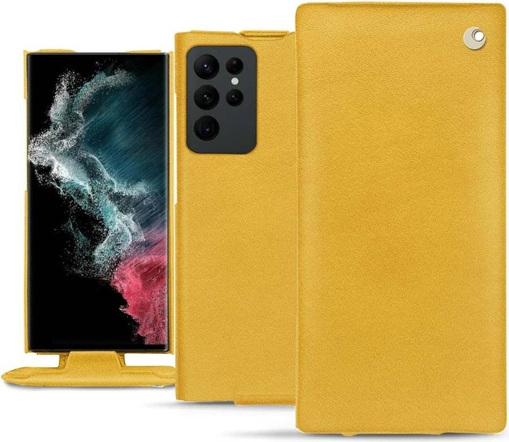 Produktbild Noreve Lederschutzhülle vertikal (Samsung Galaxy S22 Ultra)