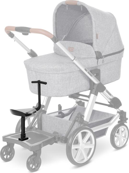 Produktbild ABC Design Mitfahrbrett Sitz - Trittbrett Kiddie Ride On 2 black