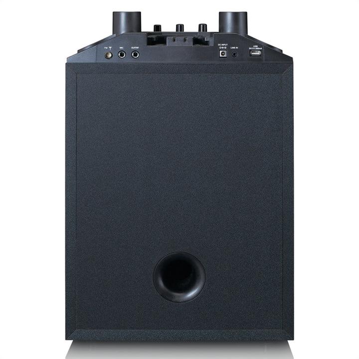 Produktbild Lenco PA-220BK PA-Anlage mit abnehmbarem Hochtöner