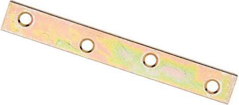 Produktbild Alberts Flachverbinder 100 x 15 mm, galv. gelb verzinkt, 1 Stck (Flachverbinder, 1 Stk.)