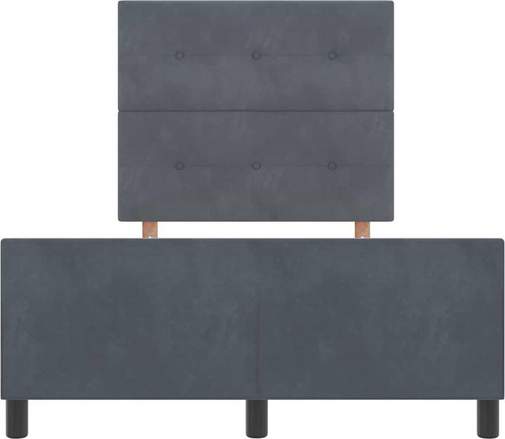 Actual product image vidaXL Modernes Bett (120 x 190 cm)