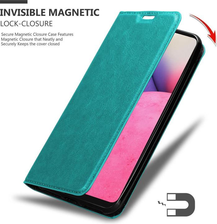 Produktbild Cadorabo Book Invis. Magnet Hülle (Samsung Galaxy A33 5G)