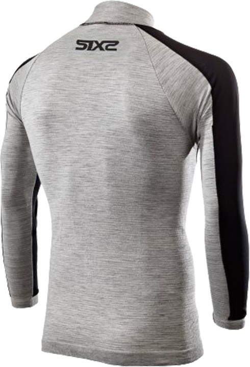 Image du produit Sixs Maillot manches longues TS4 MERINOS gris-noir L/XL (XL)
