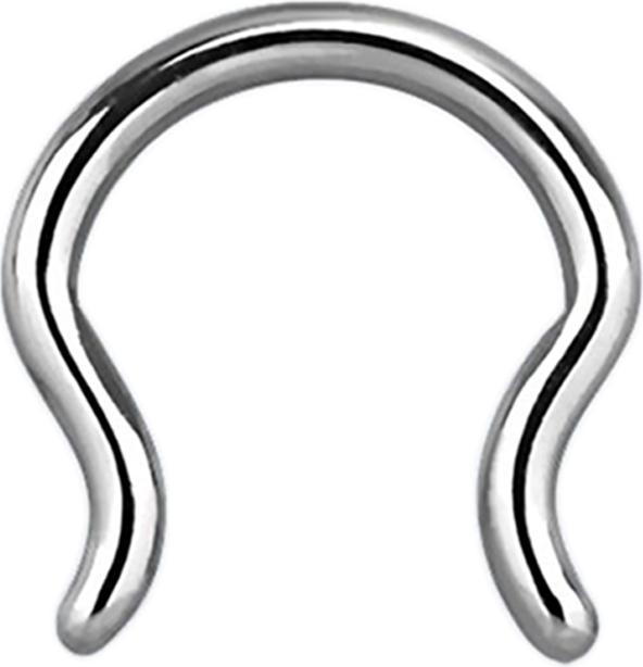 Immagine prodotto Star Piercing Anello per il setto nasale in argento (senza ottone, Acciaio chirurgico 316L)