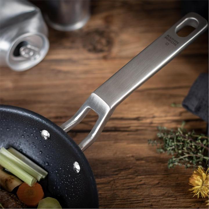 Image du produit Kuhn Rikon NEW LIFE PRO Poêle à frire RECYCLÉE 28 cm (28 cm, Poêle à frire, Aluminium, Acier inoxydable)