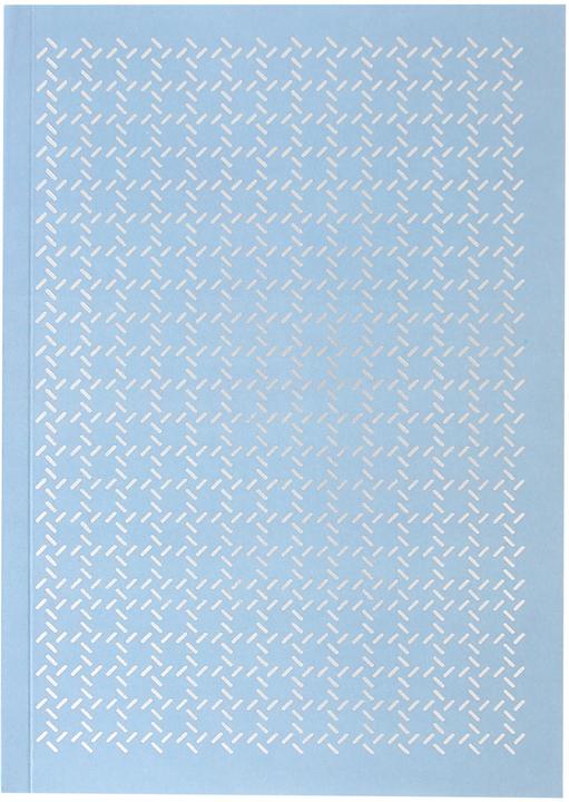 Actual product image I Am Creative Notebook blue-grey (A5, Checked, Hardcover)