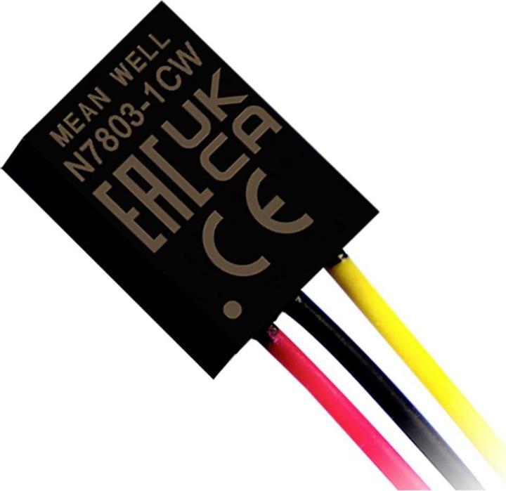 Actual product image MeanWell Mean Well N7809-1CW DC/DC converter 1 A 9 W Contents 1 pc.