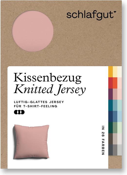 Actual product image schlafgut Knitted Jersey (Duvet cover, 80 x 80 cm)