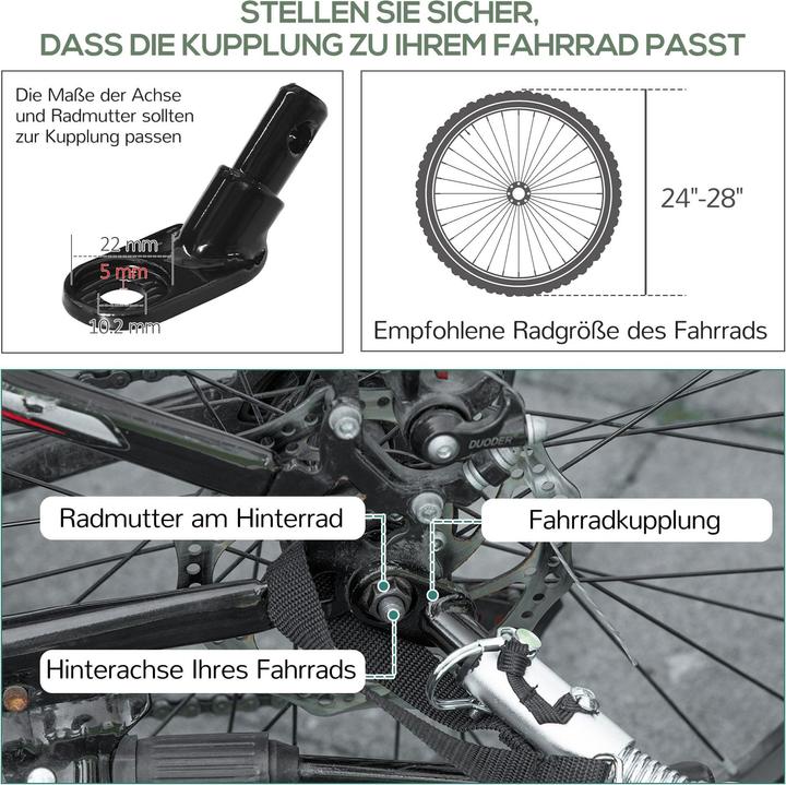 Produktbild Jamb 2-in-1 Fahrradanhänger