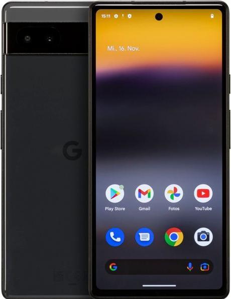 Image du produit Google Pixel 6a (128 Go, Charcoal, 6.10", SIM + eSIM, 12.20 Mpx, 5G)