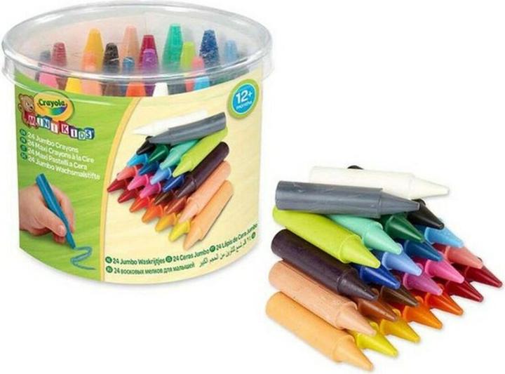 Produktbild Crayola Mini Kids - Dick Wachsmalstifte (24 x)