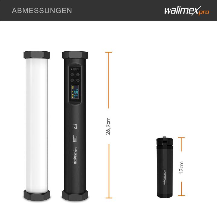 Produktbild Walimex pro RGB Tube Small M10