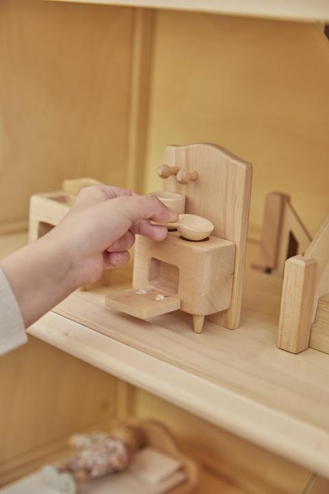 Actual product image Plantoys Houten Speelgoed Victoriaanse meubelset