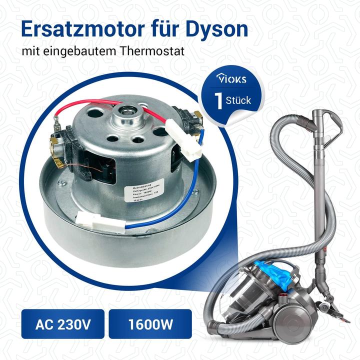 Produktbild Vioks Ersatzmotor für Dyson DC DC05 DC08 DC11 DC19 DC20 DC29