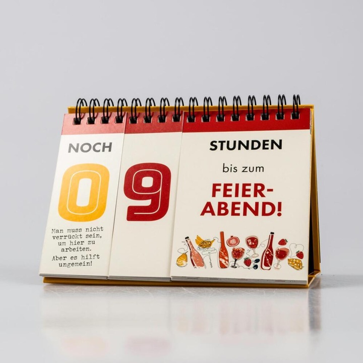 Actual product image Countdown calendar for the office (Hardcover, German)