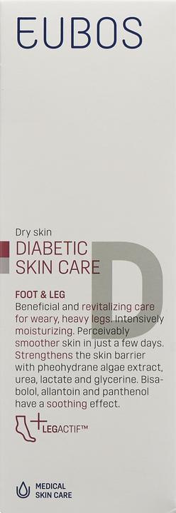 Produktbild Eubos Diabetische Hautpflege Fuss & Bein (neu) (Fussdeodorant & -puder, 100 ml)