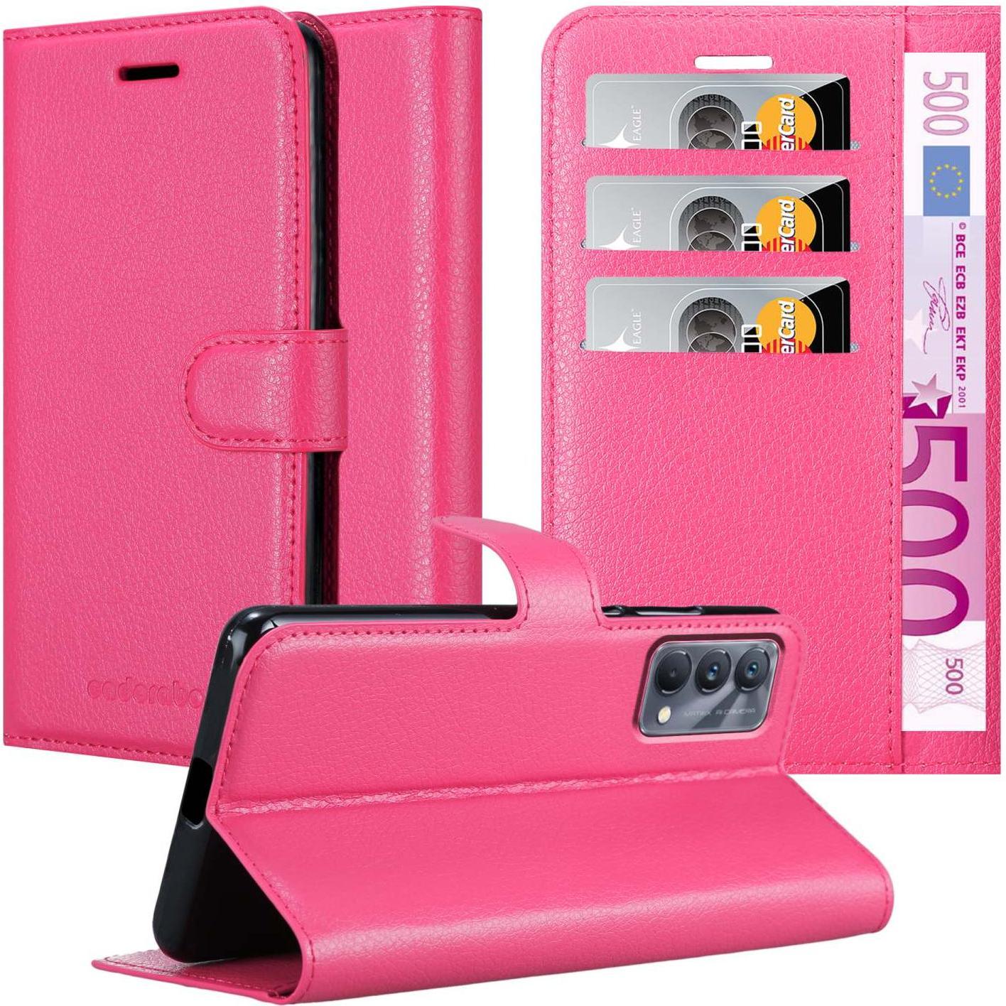 Cadorabo Book Stand Hülle für Realme GT Master (Realme GT Master), Smartphone Hülle, Pink
