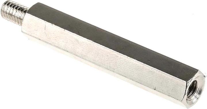 Produktbild RS PRO Steel Hex. Threaded Spacer M6x55mm