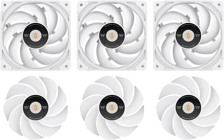 Immagine prodotto Thermaltake TT TOUGHFAN EX14 Pro 3-pack wh (140 mm, 3x)