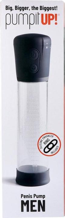 Actual product image Pump It Automatic Penis Pump With Batteries 21 cm