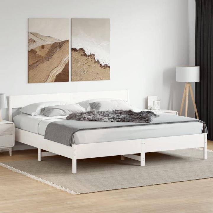 Actual product image vidaXL Bettgestell (180 x 200 cm)