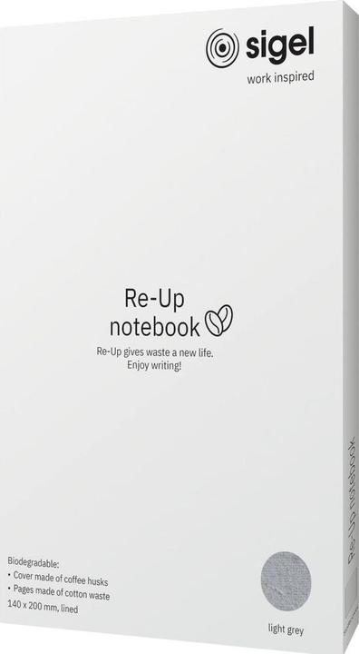 Produktbild Sigel Notizbuch Re-Up Softcover (14 x 20 cm, Liniert, Weicher Einband)