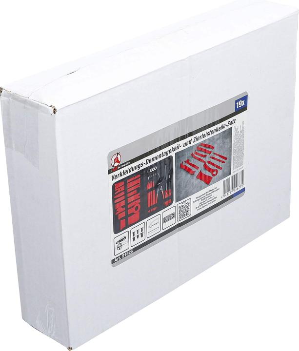 Produktbild BGS Verkleidungs-Demontagekeil- und Zierleistenkeile-Satz verschiedene Formen 19-tlg.