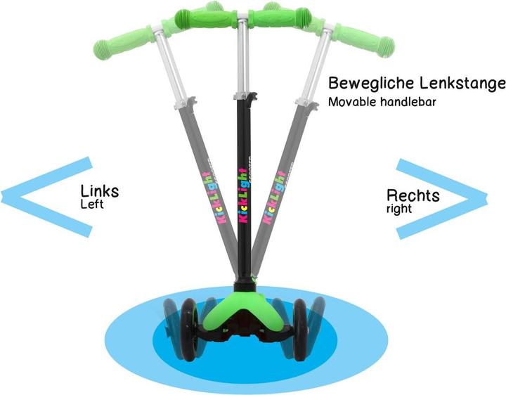 Actual product image Jamara KickLight