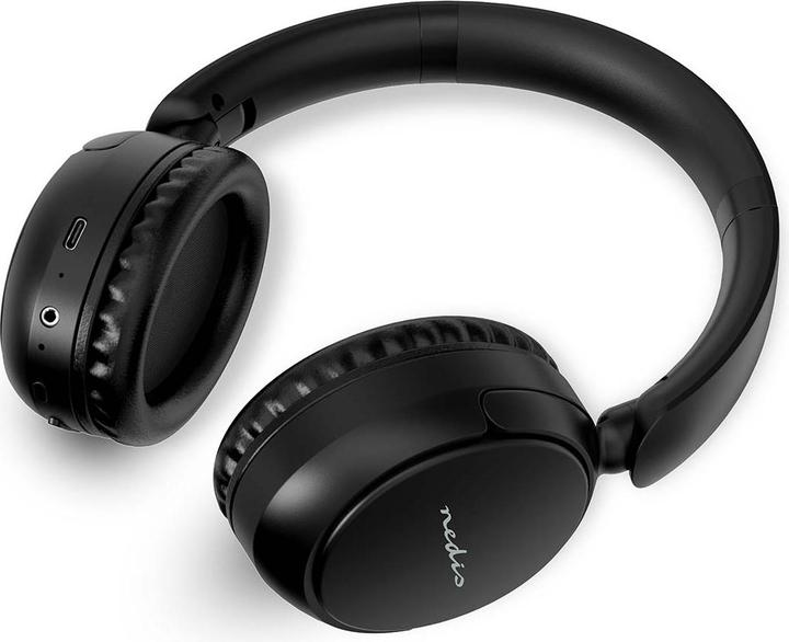 Actual product image Nedis HPBT4024BK (No noise cancellation, Cable, Wireless)