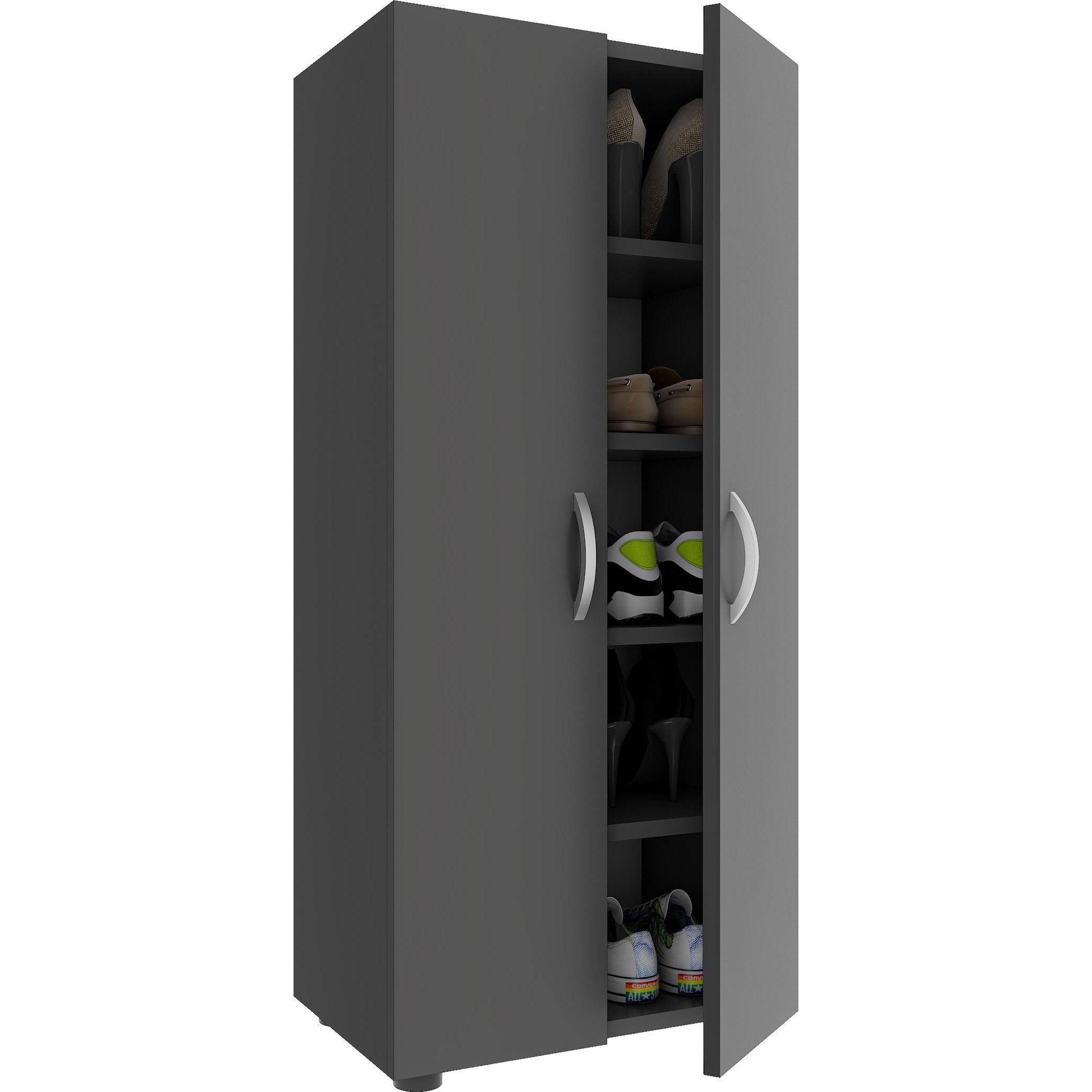 Thumbnail - VCM, Schuhschrank, Lona (70 x 40 x 184 cm)