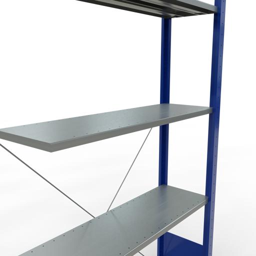 Actual product image Schulte Lagertechnik MULTIplus85 boltless bay system with cross brace